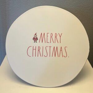 Rae Dunn Merry Christmas Cake Stand